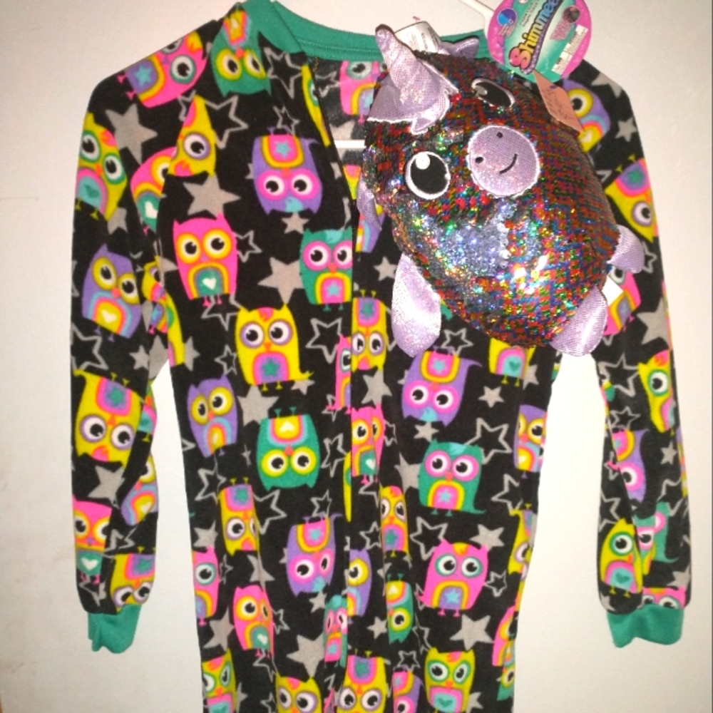 Joe Boxer Feety pajamas size Small  6/6x Brand New